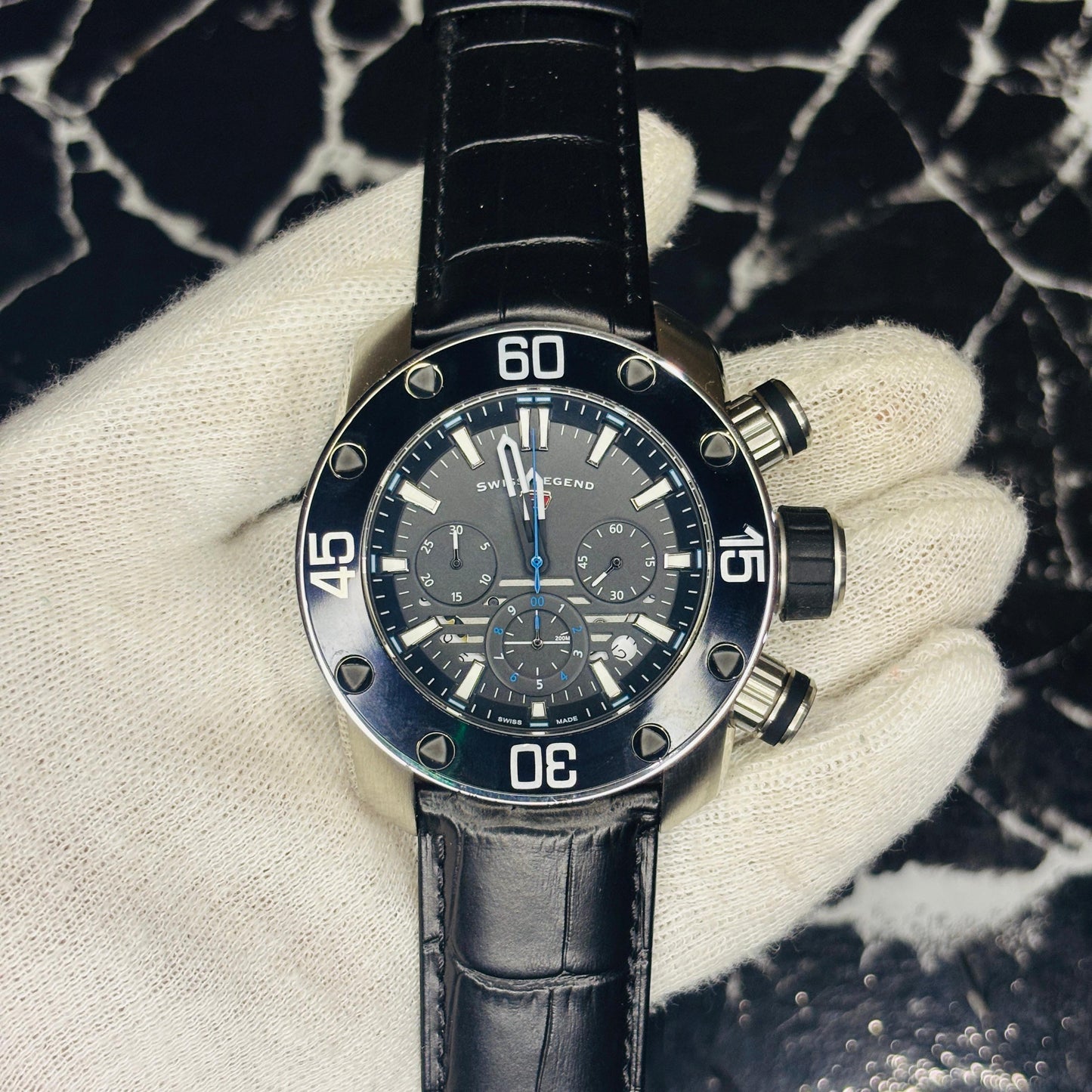Swiss Legend Chrono 50mm Watch