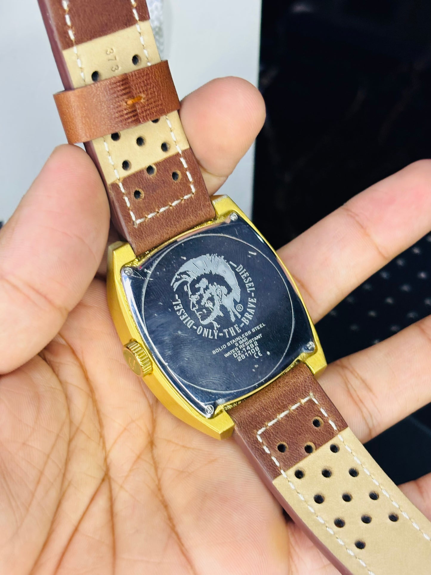 Diesel Date Golden Lot Watch