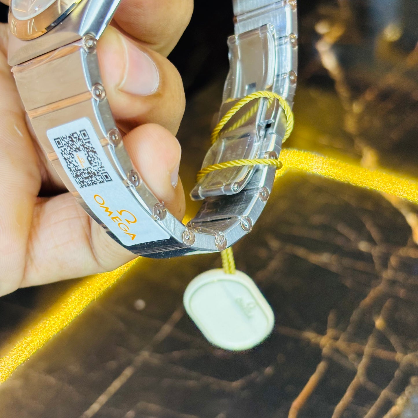 Constellation Quartz 2 Tone Luxury Watch
