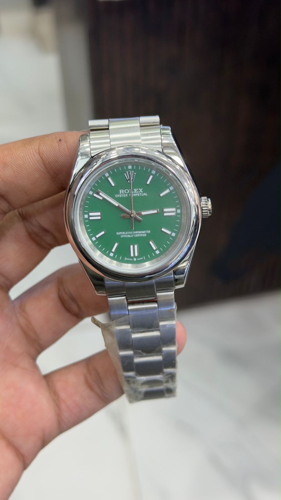 Oyster Automatic President Chain Watch