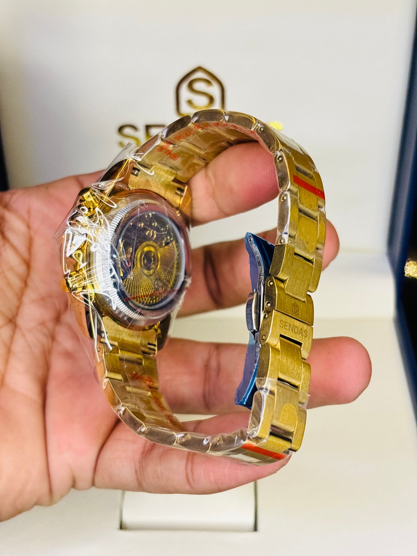 Sendas Semi Auto Original Chronograph SS Box Pack Watch