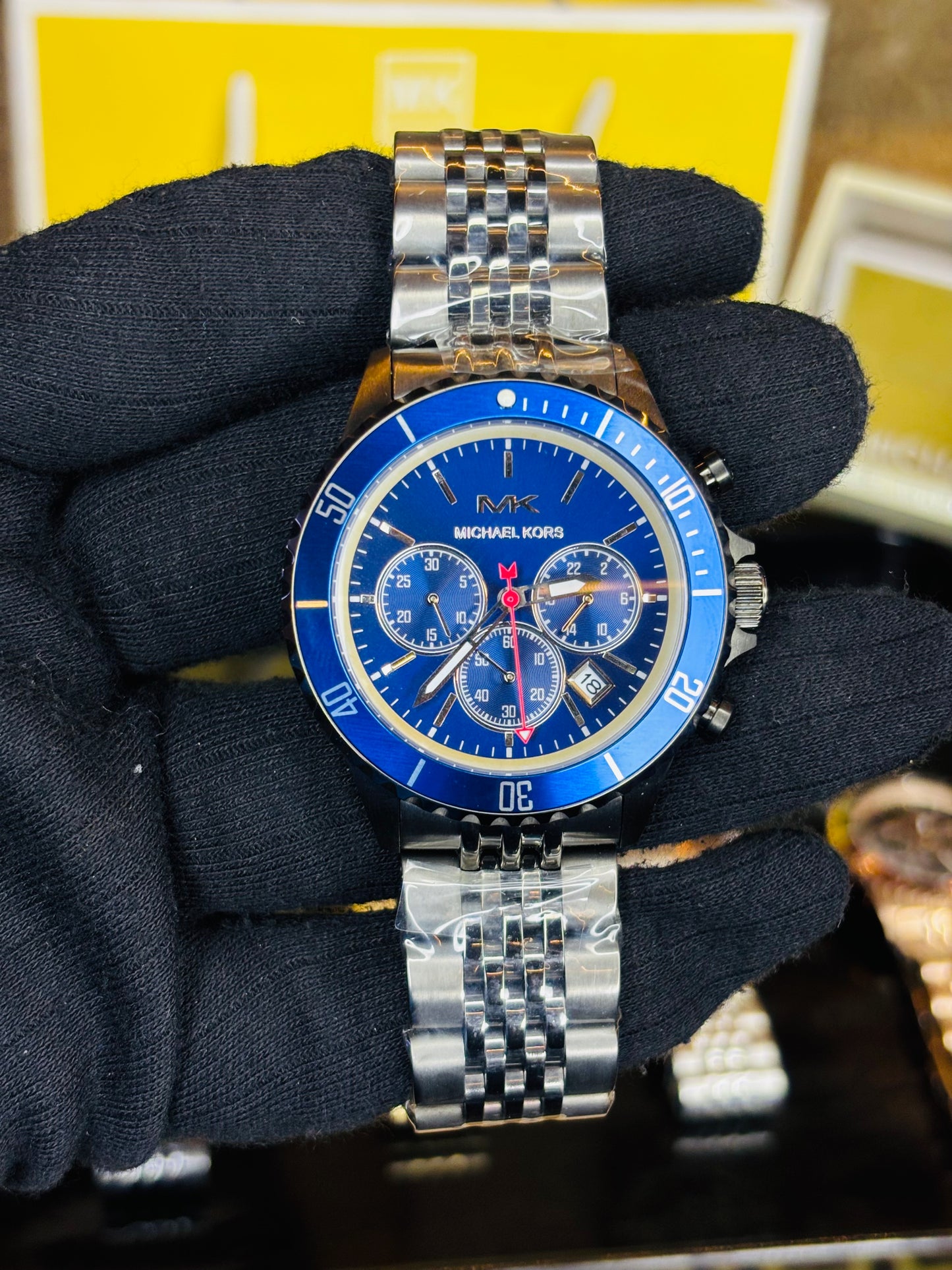 MK Luxurious Chronograph Watches in 5 Colors