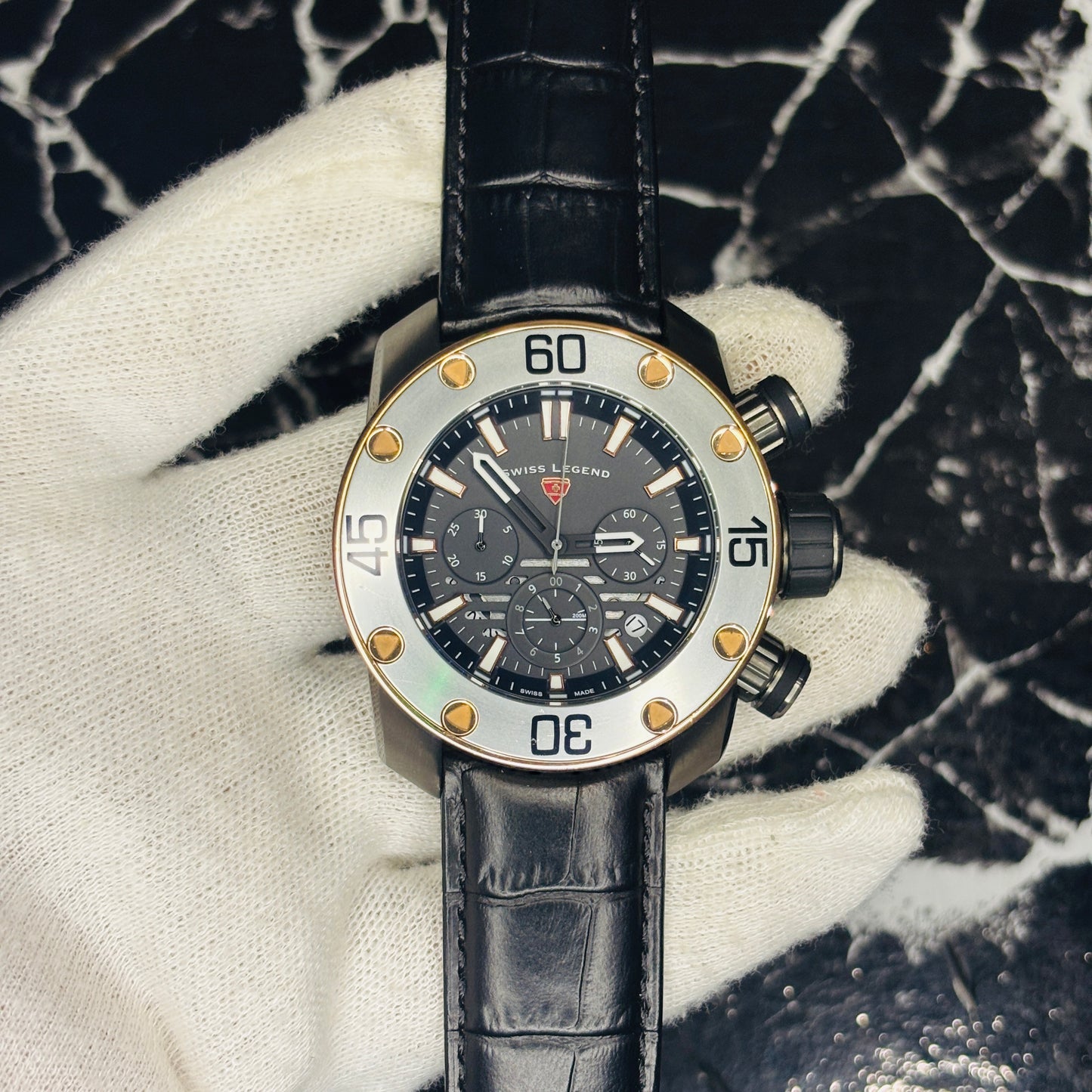 Swiss Legend Chrono 50mm Watch