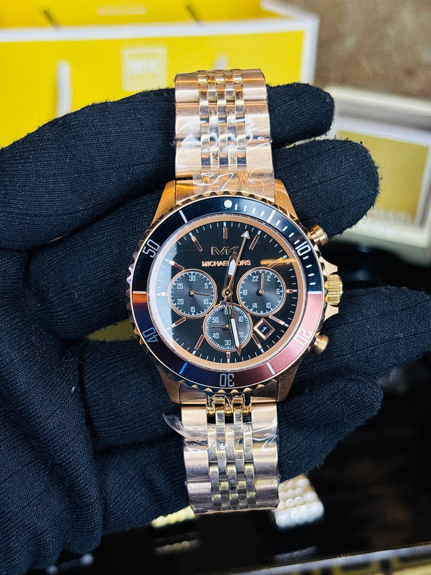 MK Luxurious Chronograph Watches in 5 Colors