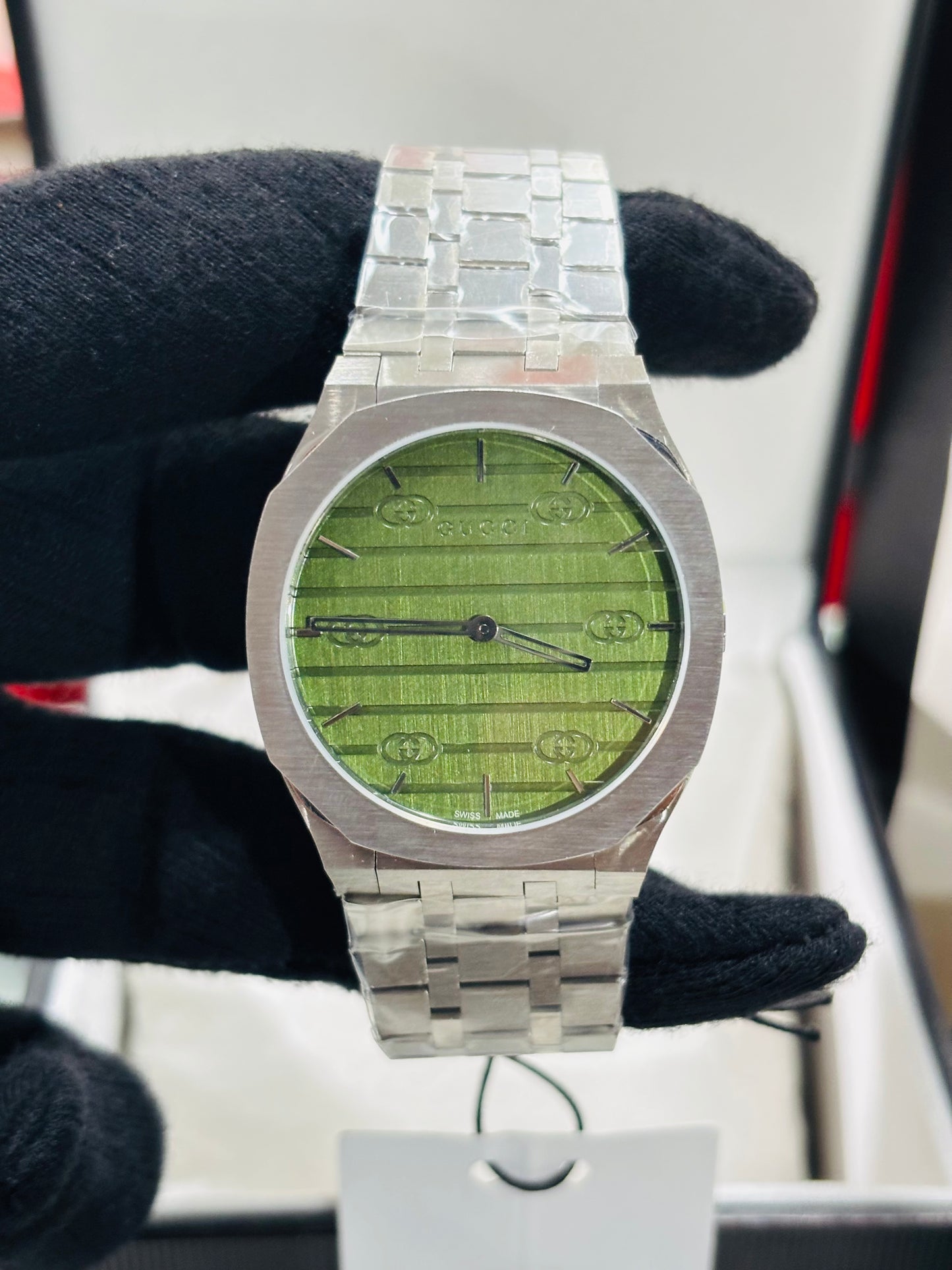 Gucci 25h Slim 38mm Men's Luxury Master Watch