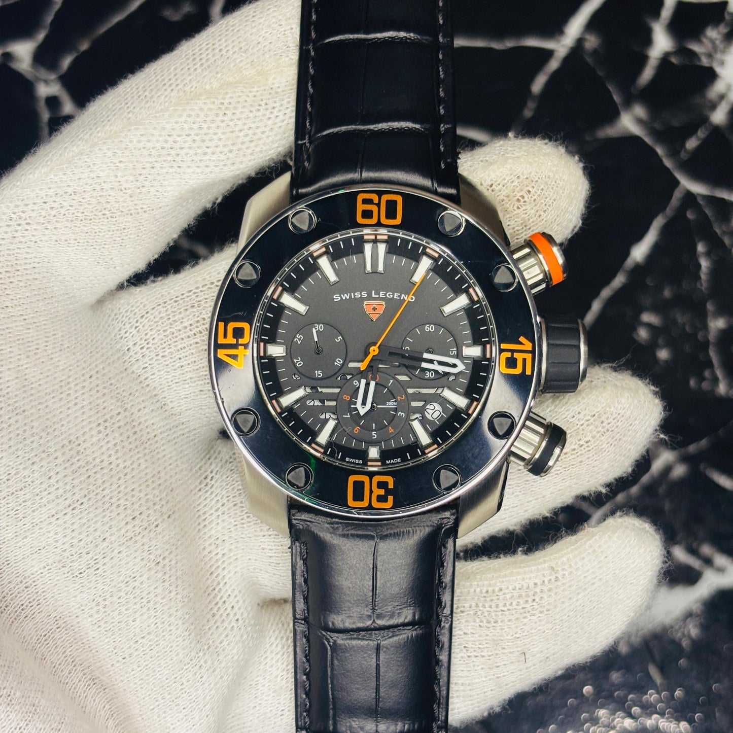 Swiss Legend Chrono 50mm Watch