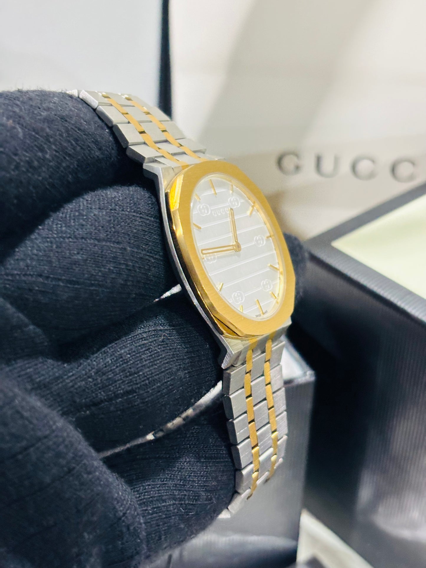 Gucci 25h Slim 38mm Men's Luxury Master Watch