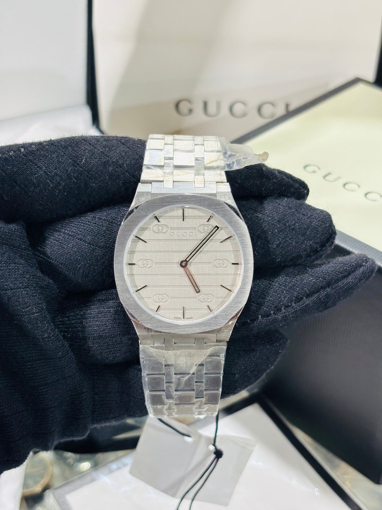 Gucci 25h Slim 38mm Men's Luxury Master Watch