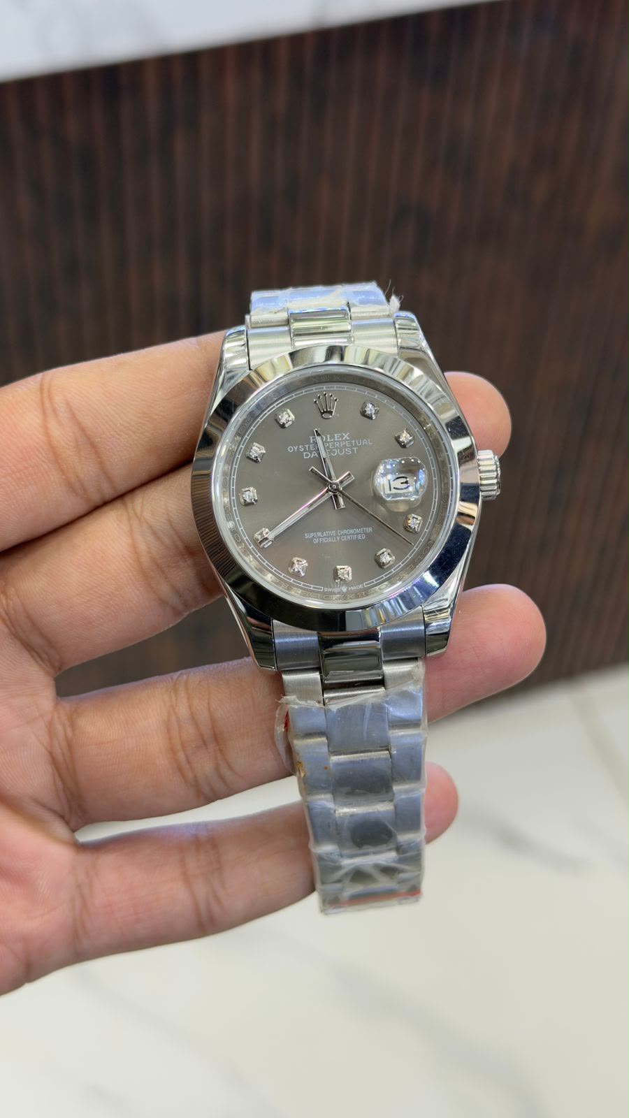 Oyster Automatic President Chain Watch