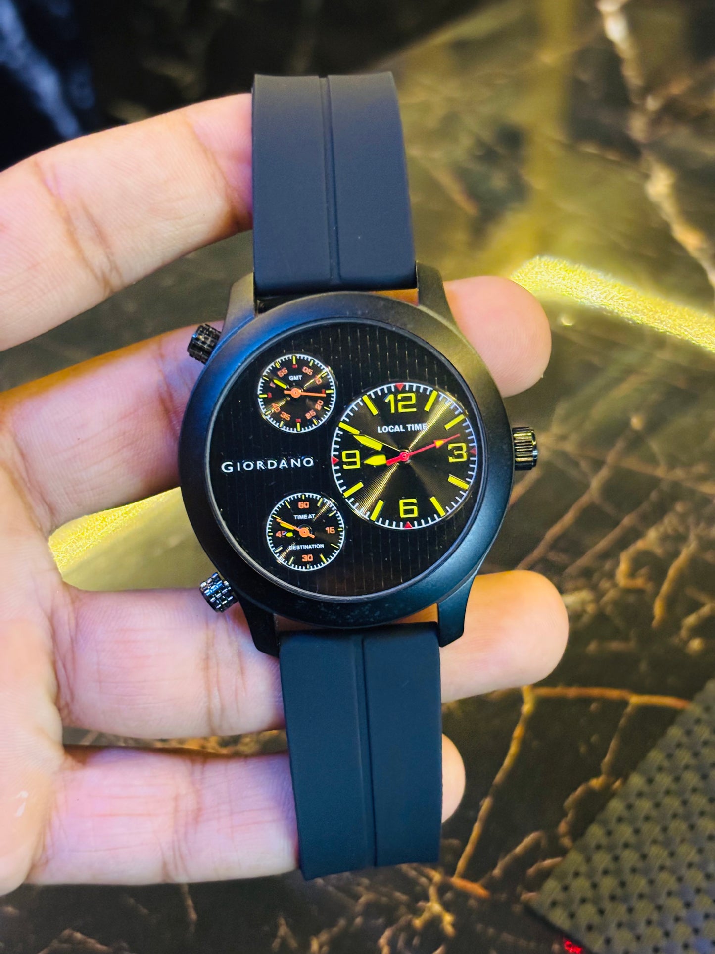 Gio 3 Times Japan Movement Watch