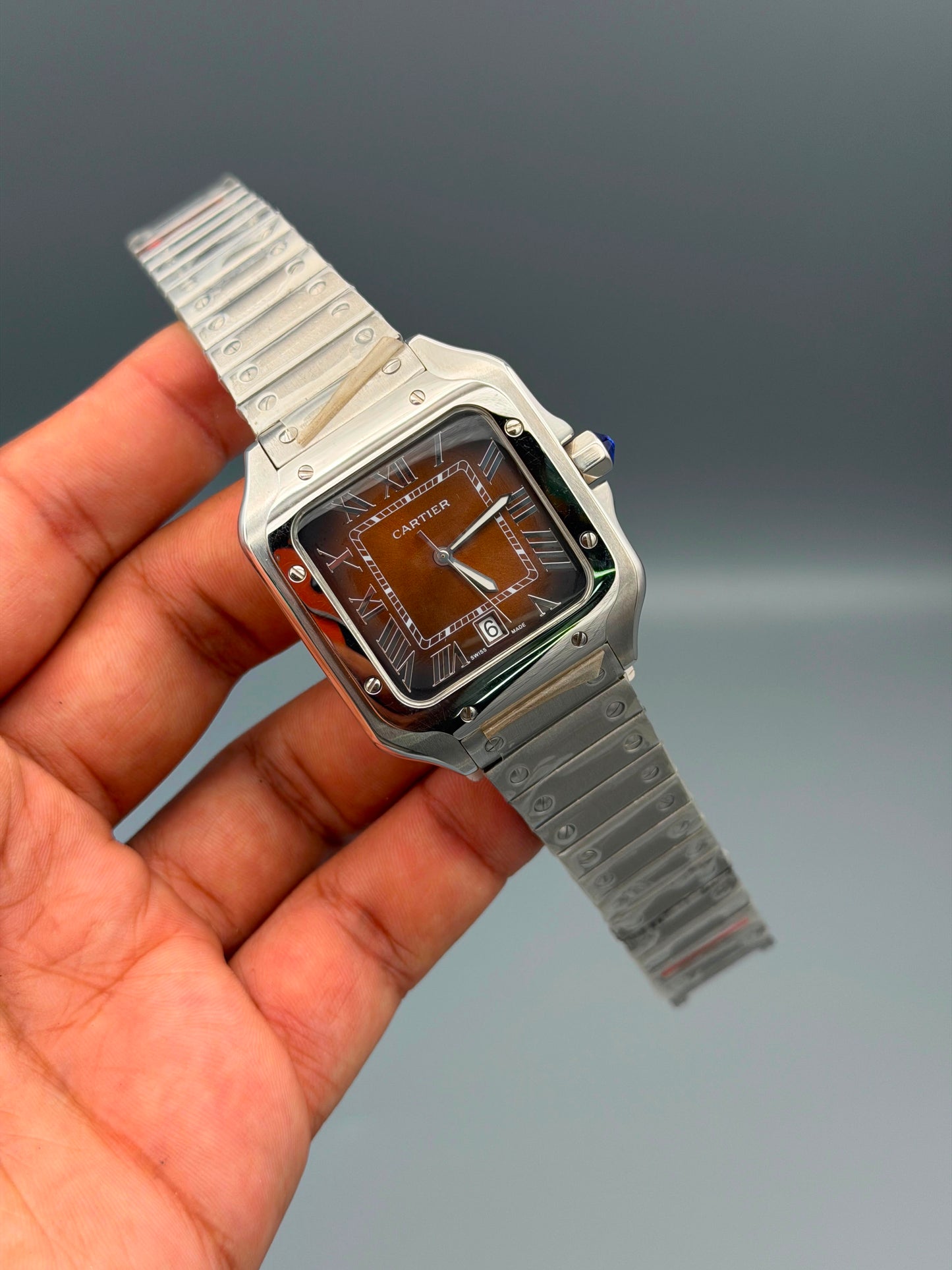 Luxury Square Automatic Watch – Roman Numeral in 12 Colors