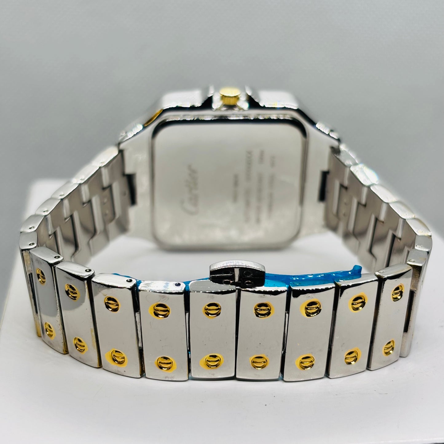 Luxury 2 Tone Quartz Date Watch