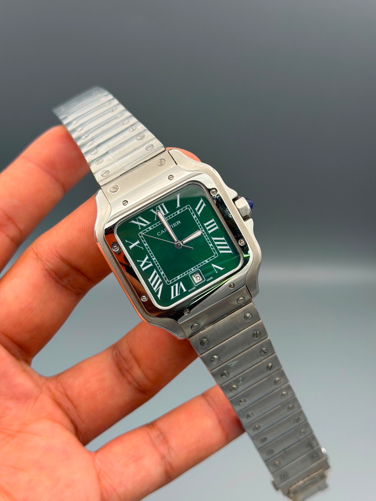 Luxury Square Automatic Watch – Roman Numeral in 12 Colors