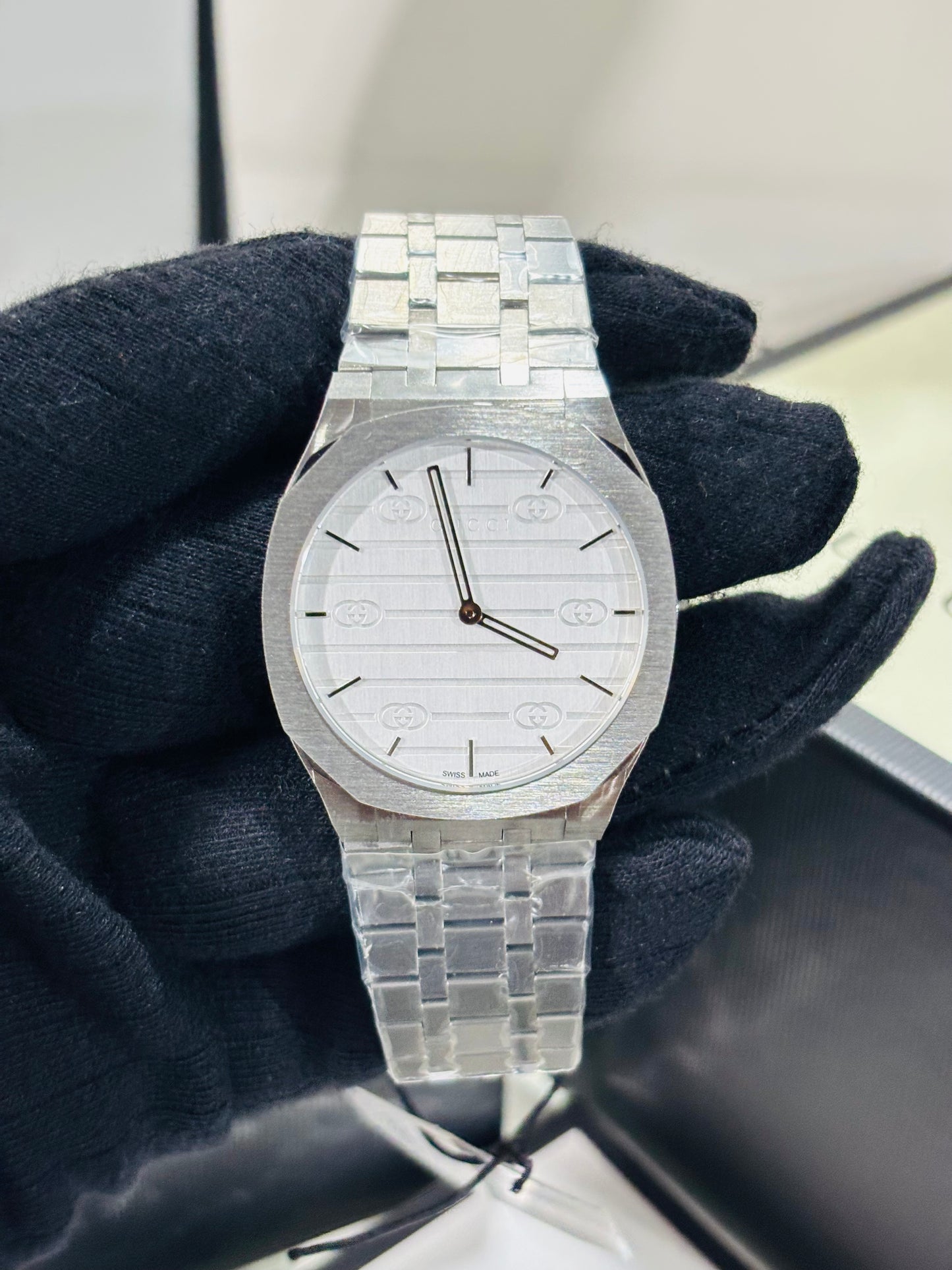 Gucci 25h Slim 38mm Men's Luxury Master Watch